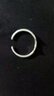 中國黃金（CHINA GOLD）S925銀戒指男女款可愛(ài)小貓和小狗情侶對戒中秋節生日禮物送女友 小貓和小狗情侶戒指【開(kāi)口款】 曬單實(shí)拍圖