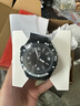 斯沃琪（Swatch）瑞士手表 潛航系列 時(shí)尚夜光透視石英腕表 黑海潛航 SSCU09B100 曬單實(shí)拍圖