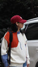WASSUP UOSNE美式拼接撞色毛衣男秋冬季復古休閑設計感針織衫寬松慵懶風毛線衣 綠色 2XL （推薦體重135-150斤） 曬單實拍圖