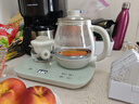 小熊（Bear）煮茶器煮茶壺 0.8L蒸汽噴淋式蒸茶壺養(yǎng)生壺電水壺?zé)崴畨?04不銹鋼燒水壺茶具黑茶ZCQ-A08E1 曬單實(shí)拍圖