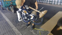 喜德盛（xds）兒童自行車(chē)小王子變速車(chē)7速青少年學(xué)生通勤運動(dòng)單車(chē) 黑銀 曬單實(shí)拍圖