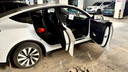 特斯拉（Tesla）官方 Model Y / Model Y L 迎賓燈 氛圍車門燈裝飾前門&后門 前門&后門組合 曬單實拍圖