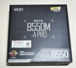 微星A520/B450/B550主板搭AMD銳龍 主板CPU套裝 板U套裝 微星B550M-A PRO 5700X散片 曬單實(shí)拍圖