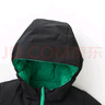 迷你巴拉【三防】冬季新款男女童雙面穿羽絨服保暖羽絨外套 黑色90001（白鴨絨） 120 曬單實(shí)拍圖