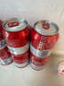 百威啤酒mini紅罐淡色拉格255ml*24聽(tīng)小罐整箱裝濃郁麥香 中秋送禮  曬單實(shí)拍圖