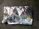 ISTATELY灌縫膠補漏水泥屋頂材料裂縫伸縮縫灌縫墻體填縫劑填縫防 灌縫膠【灰色500g1袋】送工具 曬單實(shí)拍圖