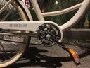飛鴿（FLYING PIGEON）自行車(chē)成人通勤車(chē)自行車(chē)學(xué)生單車(chē)成人自行車(chē)通勤自行車(chē)女士自行車(chē) 標配奶油米|單速|(zhì)輻條輪+禮包 24寸適合150-170cm 曬單實(shí)拍圖