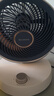 艾美特（AIRMATE）【直流變頻】暴風(fēng)低噪空氣循環(huán)扇桌面電風(fēng)扇家用臺式辦公室宿舍接充電寶無(wú)極調速渦輪換氣扇X125 曬單實(shí)拍圖