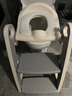世紀(jì)寶貝（babyhood）兒童馬桶輔助器 加大便圈階梯架座便器 家用寶寶梯子 穩(wěn)固防滑 曬單實(shí)拍圖