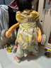 尼多熊寶寶地板襪春秋透氣棉襪兒童學(xué)步襪秋季嬰兒防滑襪隔涼襪 曬單實(shí)拍圖