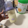 NOURI吸管杯奶瓶一歲以上直飲杯寶寶喝奶防嗆靜謐紫300ml重力球 曬單實(shí)拍圖