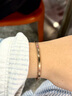 丹尼爾惠靈頓（DanielWellington）DW手鐲男首飾玫瑰金手環(huán)情侶對鐲生日禮物送女友DW00400001 曬單實(shí)拍圖