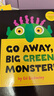 現貨 走開(kāi)大綠怪 Go Away, Big Green Monster! 英文原版繪本 吳敏蘭兒童英文洞洞面具書(shū) 人物扮演想象力培養英語(yǔ)繪本 曬單實(shí)拍圖