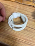 圖拉斯小冰線適用蘋果17充電線type-c數(shù)據(jù)線iphone16promax手機15快充線USB-C適用華為安卓ipad平板 【iPhone17-15充電線】冰透白1.2米 曬單實拍圖