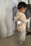 babylove男女寶寶外套春秋洋氣百搭上衣兒童連帽運動(dòng)服休閑外出服 米穗色 90 曬單實(shí)拍圖