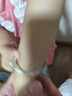 周大生平安福滿(mǎn)寶寶銀手鐲嬰兒足銀鐲一對推拉鐲周歲滿(mǎn)月生日禮物約22g 曬單實(shí)拍圖