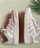 adidas ENTRAP美式校園風(fēng)運動(dòng)少年感復古籃球風(fēng)板鞋男女阿迪達斯   白色/粉色   36 曬單實(shí)拍圖