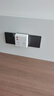 飛利浦（PHILIPS）PD20W超薄魔方智能86型轉(zhuǎn)換插頭/USB+Typec插座/插頭轉(zhuǎn)換器/電源轉(zhuǎn)換器/無線插排 曬單實拍圖