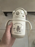 貝易音樂(lè )家兒童保溫杯嬰兒6個(gè)月小月齡寶寶吸管水杯316L不銹鋼外出 曬單實(shí)拍圖