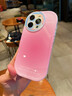 馳佚適用蘋(píng)果16promax手機殼ins風(fēng)糖果純色暈染iPhone16pro新款高級感鐳射鏡頭全包防摔套時(shí)尚網(wǎng)紅女款 糖果粉 鐳射鏡頭純色暈染氣囊防摔 iPhone 16 Pro Max 曬單實(shí)拍圖