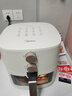 美的（Midea）家用空氣炸鍋免翻面25年新款 透明可視大窗口蒸汽嫩烤 實(shí)用大容量5.3L金屬內腔經(jīng)典旋鈕 KZE5383  曬單實(shí)拍圖