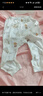貝瑞加（Babyprints）嬰兒pp褲男女寶寶純棉長(cháng)褲四季家居睡褲大屁屁休閑褲子 黃90 曬單實(shí)拍圖