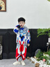 ULTRAMAN奧特曼衣服男童加絨加厚發(fā)光冬裝兒童賽羅男孩冬季套裝蜘蛛俠童裝 【澤塔】（發(fā)光眼鏡胸燈） 120 【建議身高110-120cm】 曬單實(shí)拍圖