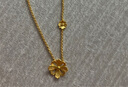 周生生八瓣格?；S金項鏈 花韻系列足金吊墜配鏈款86940N計價(jià) 45厘米 - 9.06克(含工費280元) 曬單實(shí)拍圖