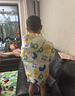MQDMINI童裝兒童羽絨服男童上衣中小童羽絨外套冬季保暖寶寶衣服 可愛(ài)滿印淺藍(lán)滿印 120 曬單實(shí)拍圖