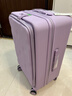 不萊玫行李箱女拉桿箱登機旅行箱男密碼大容量側開(kāi)三代24英寸 紫色 曬單實(shí)拍圖
