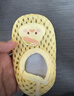 愛(ài)貝迪拉寶寶地板襪子兒童地板鞋夏季網(wǎng)眼防滑隔涼嬰兒室內男女童學(xué)步襪套 【2雙】蛋黃小崽+果綠白熊 0-1歲 (XS) 建議腳長(cháng)11.5-12.5cm 曬單實(shí)拍圖