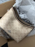 蔻馳（COACH）女包包奢侈品單肩斜挎手提包七夕情人節禮物 沙黃色/灰褐色CBH15SVPWH 曬單實(shí)拍圖