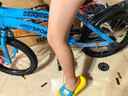 貝琦童兒童自行車(chē)2-3-4-5-6-7-8-9歲男孩女孩童車(chē)小孩學(xué)生腳踏車(chē)12-20寸 高配藍+高強圈+暴君輪+水壺+98裝 16寸（身高105-115CM,約4-6歲） 曬單實(shí)拍圖