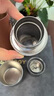潮走德國(guó)品質(zhì)保溫杯純鈦磁吸杯便攜開(kāi)蓋燜泡杯茶水分離純鈦杯2025新款 330ML純鈦磁吸杯淺藍(lán)色 曬單實(shí)拍圖