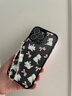 CASETIFY 森林早報系列 蝴蝶結小貓 適用于iPhone17/16/15 Air/Pro/Max  鏡面手機殼 透明黑框 iPhone 16 Pro Max 曬單實(shí)拍圖
