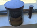 TEAHUE茶杯茶水分離泡茶杯玻璃茶杯男士辦公杯子玻璃高硼硅茶杯男生禮物 曬單實(shí)拍圖