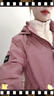 AIGLE【機能沖鋒衣】25年冬季新品艾高女士外套GORE-TEX沖鋒衣功能面料 干枯玫瑰 BK653 建議拍小 36 160/84A 曬單實(shí)拍圖