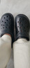 果洛菲洞洞鞋女士厚底夏季eva外穿防滑沙灘海邊涼拖鞋 黑色  33-34  曬單實(shí)拍圖