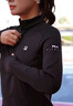FILA 斐樂(lè )官方女子針織長(cháng)袖衫2025冬季健身運動(dòng)加絨半拉鏈長(cháng)T 曬單實(shí)拍圖