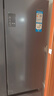 海爾（Haier）小紅花套系418升594mm專(zhuān)業(yè)超薄零嵌十字T型家用電冰箱一級能效BCD-418WGHTDB9S9U1家電國家補貼20% 曬單實(shí)拍圖