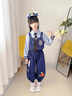 G.DUCKKIDS小黃鴨女童秋裝套裝朱迪兔子警官衣服2025新款兒童cos服裝春秋季 三件套 140 建議9~10歲【130-140cm】cm 曬單實(shí)拍圖
