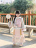 安妮優(yōu)兒（Anneyol）馬面裙女童漢服冬季2025新款古裝兒童秋冬裝國風(fēng)加厚旗袍裙拜年服 粉色 120 曬單實(shí)拍圖