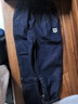馬騎頓（MQD）MQD男童運動(dòng)休閑冬季加絨潮流寬松牛仔褲 深牛仔藍 150  曬單實(shí)拍圖