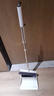 索邦掃把簸箕套裝家用掃地掃帚兩件套帶梳齒磨尖軟毛工藝笤帚畚箕T27A 曬單實(shí)拍圖