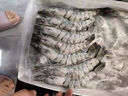 1號會(huì )員店 泰國活凍黑虎蝦 斑節對蝦 海鮮水產(chǎn) 凈重2斤（31-40只） 曬單實(shí)拍圖