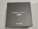 HUAWEI WATCH 5 46mm高端款航天級鈦合金表殼木星棕素皮復合表帶首創(chuàng  )X-TAP智感窗鴻蒙AI腕上小藝eSIM通信 曬單實(shí)拍圖