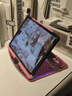 IFACE MALL新潮款iPad妙控鍵盤(pán)Y2K適用2025蘋(píng)果平板11英寸air7/6一體Pro13旋轉air5/4保護套第10代智能帶藍牙 【霓虹粉霞】贈送雙模藍牙鼠標 2025款iPad11 （A16芯片 11英寸） 曬單實(shí)拍圖