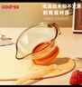 COOKSS嬰兒輔食碗新生兒研磨碗喂水寶寶吃米粉米糊餐具碗勺套裝帶蓋 曬單實(shí)拍圖