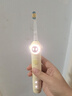 usmile笑容加兒童電動(dòng)牙刷 數字牙刷 Q20奶油黃 適用3-15歲 學(xué)生禮物 生日禮物 兒童禮物  曬單實(shí)拍圖