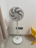 美的（Midea）電風(fēng)扇家用7葉落地扇搖頭電風(fēng)扇循臥室宿舍輕音風(fēng)扇臺式桌面小型風(fēng)扇臺地兩用升級款 白色丨7葉臺地兩用 曬單實(shí)拍圖